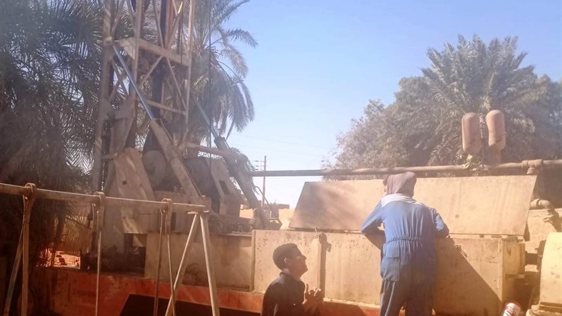 اصلاح مأسورة مياه بالنوبة 