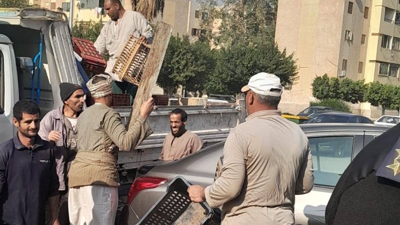  حملة مكبرة لرفع الإشغالات