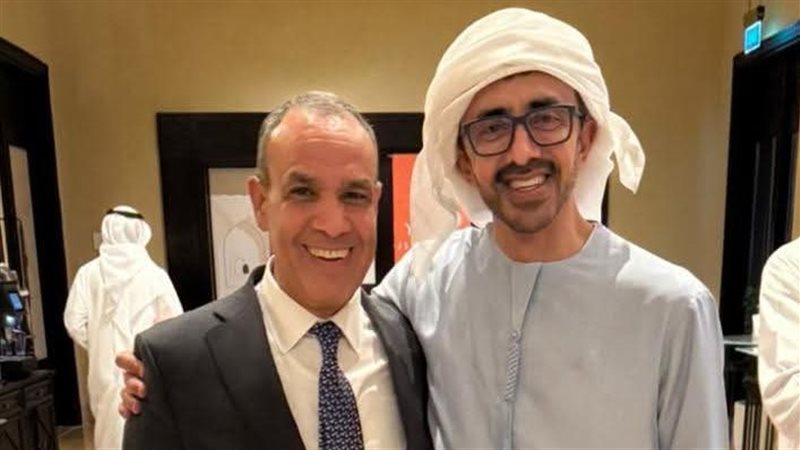 وزير الخارجية والشيخ عبد الله بن زايد