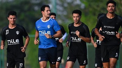 انتظام الونش وعواد في تدريبات الزمالك استعدادا لمواجهة حرس الحدود