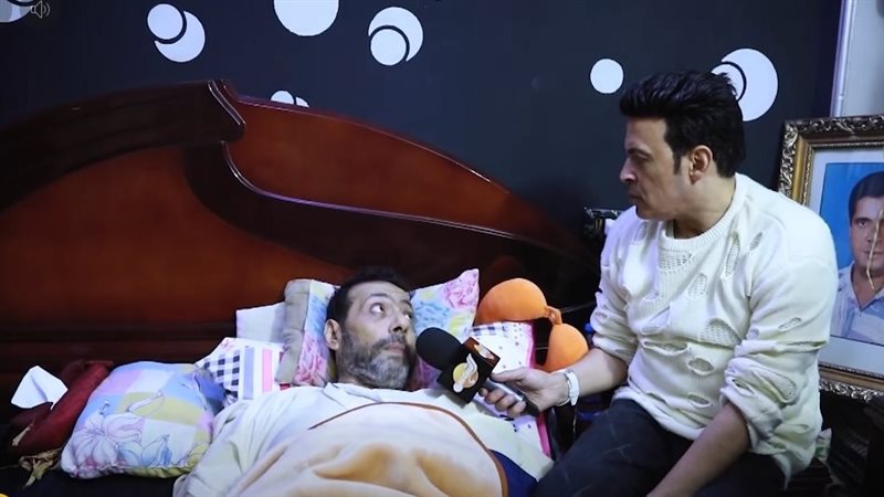 سعد الصغير مع صديق الراحل إسماعيل الليثى