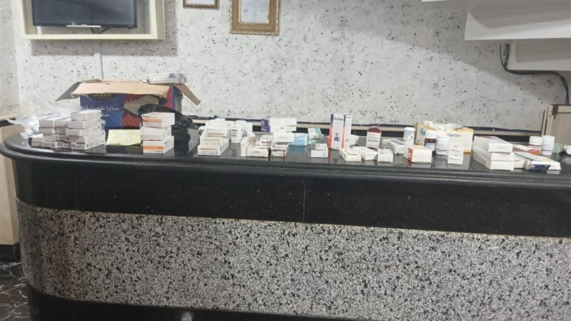 جانب من المضبوطات