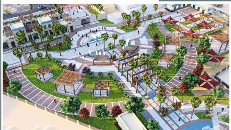 حديقة الخالدين بدمياط 