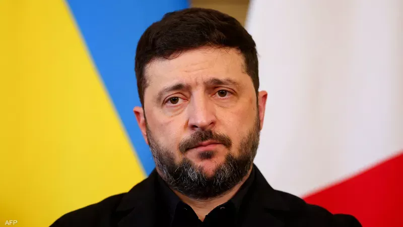 الرئيس الأوكراني فولوديمير زيلينسكي