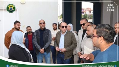 نائب محافظ الإسماعيلية يتفقد المشروعات التنموية والخدمية بالقنطرة شرق