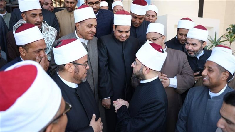 جانب من لقاء وزير الأوقاف مع الأئمة بالأقصر