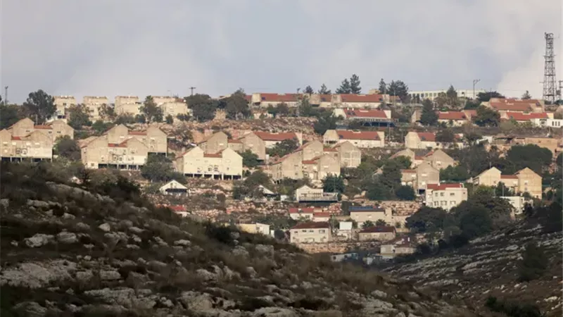 مستوطنات إسرائيلية على الأراضي الفلسطينية في الضفة المحتلة