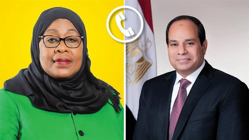  الرئيس عبد الفتاح السيسي والدكتورة سامية حسن