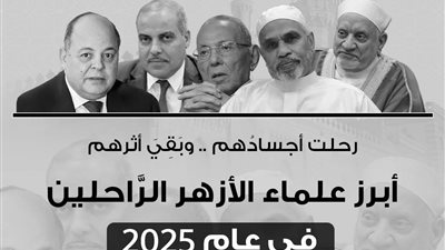 رحيل علماء الأزهر الأجلاء.. إرث علمي ودعوي يبقى للأمة