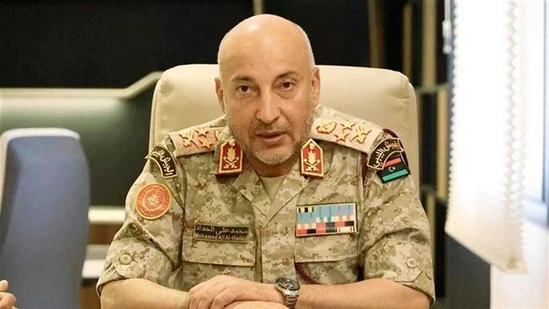 الفريق أول ركن محمد علي الحداد، رئيس الأركان العامة الليبي