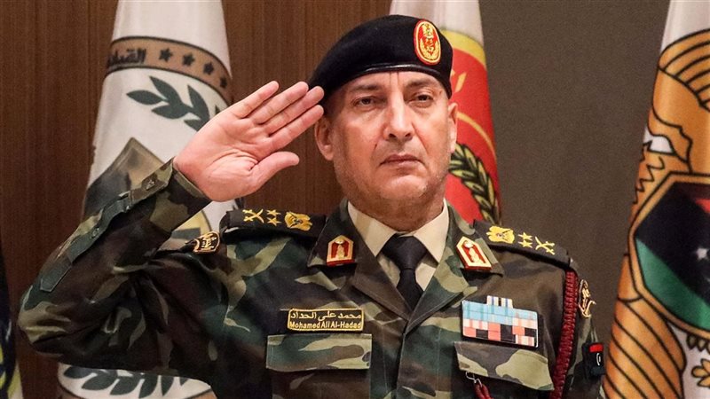 رئيس أركان الجيش الليبي الفريق أول محمد علي الحداد