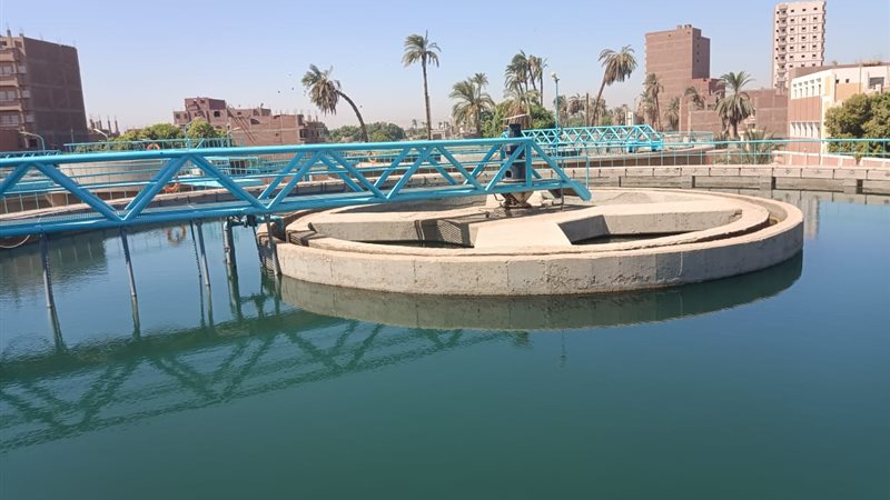  محطة معالجة مياه مصرف بحر البقر