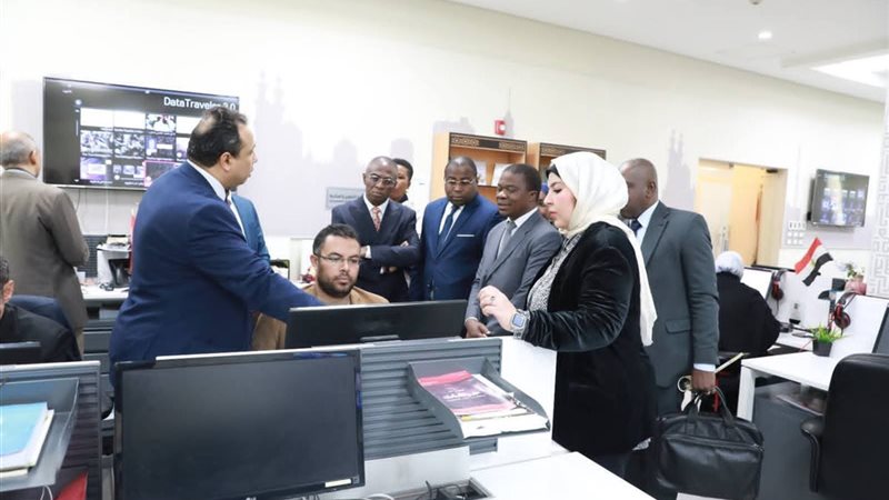جانب من الزيارة 
