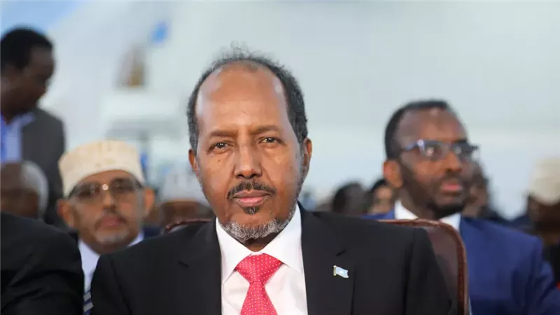  الرئيس الصومالي حسن شيخ محمود 
