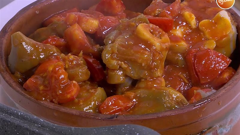 طريقة عمل طاجن الكوارع 