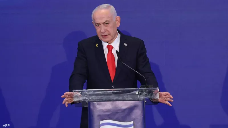 رئيس الوزراء الإسرائيلي بنيامين نتنياهو