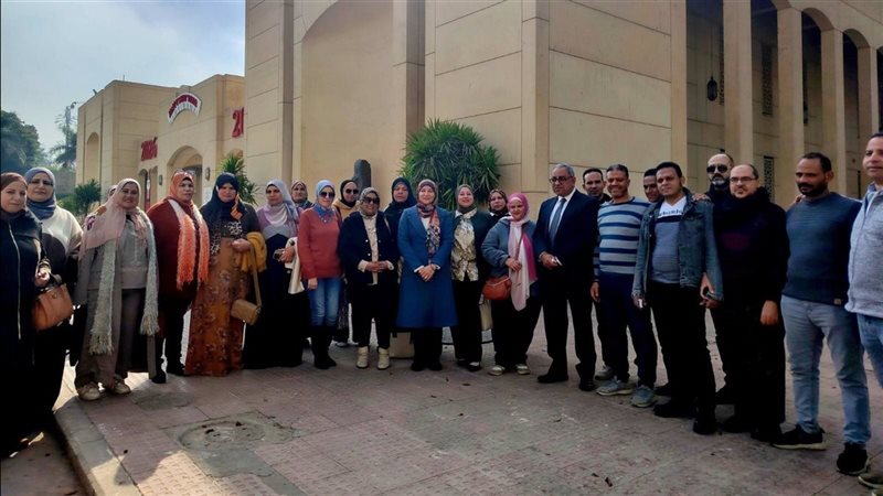 جانب من الزيارة