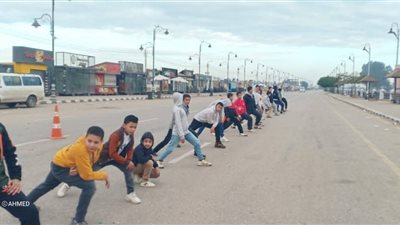 شباب الغربية تواصل تنفيذ المشروع القومي للياقة البدنية «لياقة المصريين» بالمحافظات
