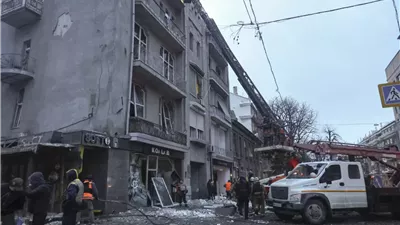 19 جريحًا في ضربة روسية استهدفت حيًا سكنيًا بمدينة خاركيف الأوكرانية