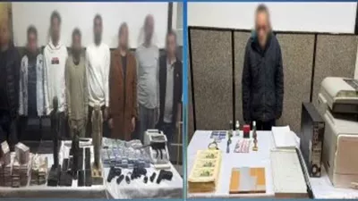 سقوط عصابة الآثار والعملات المزيفة بالشيخ زايد في مداهمة أمنية مثيرة