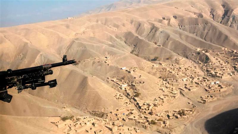 منجم ذهب في نور آبا، ولاية تخار، أفغانستان  