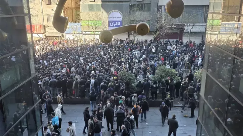 احتجاجات ايران