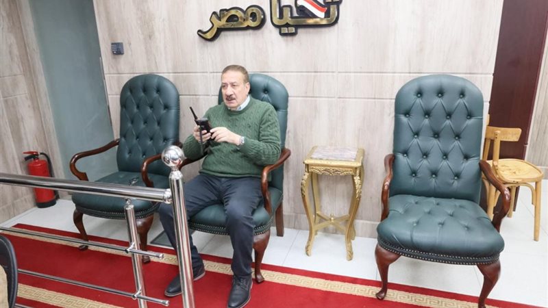 محافظ المنوفية يتابع حريق سنتريس 