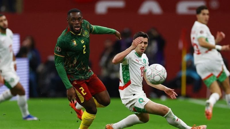 منتخب المغرب والكاميرون