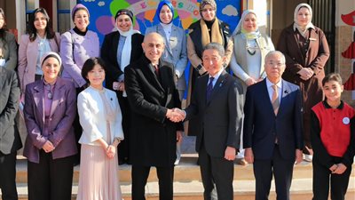 وزير التعليم يتابع انتظام الدراسة مع وفد برلماني ياباني رفيع المستوى 