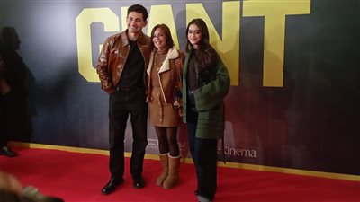 أمير المصري يحضر العرض الخاص لفيلمه Giant في مصر (صور)