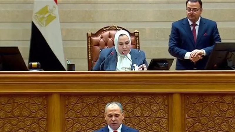  ثلاث نائبات على منصة مجلس النواب 