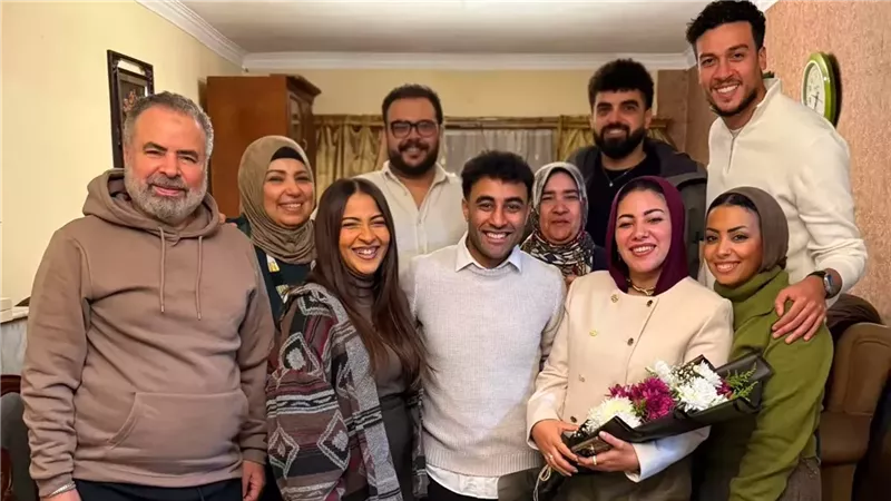 خطوبة ابنة صحبي خليل