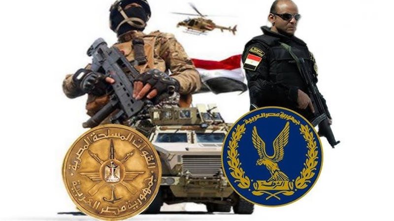 الجيش والشرطة المصرية