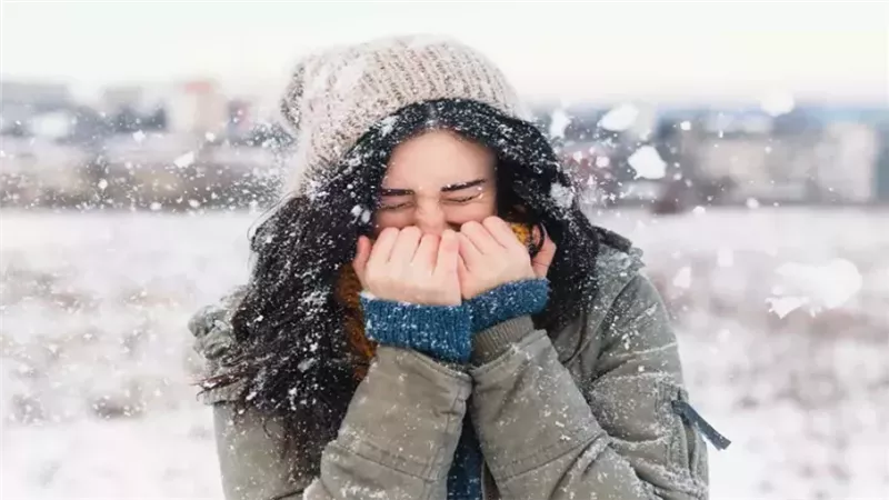 أجواء شديدة البرودة 