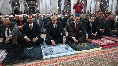 محافظ الغربية يشهد احتفالية الإسراء والمعراج بالمسجد الأحمدي