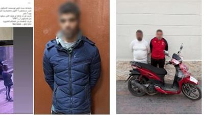 كشف غموض سرقة دراجة نارية بالجيزة بعدتداول فيديوعلى مواقع التواصل وضبط المتهمين