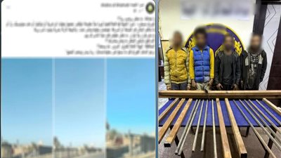 سرقة سور كوبرى بالقليوبية.. ضبط 4 متهمين واستعادة 100 كيلو حديد