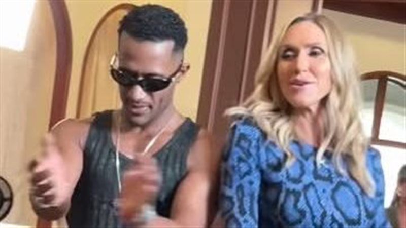 محمد رمضان ولارا ترامب