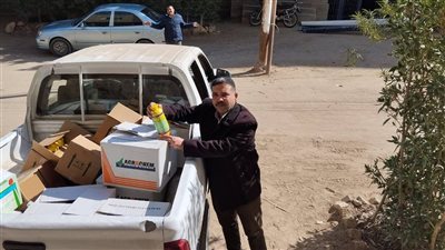 حملة تموينية زراعية.. ضبط سيارة نصف نقل محملة بمبيدات مغشوشة في أسيوط 