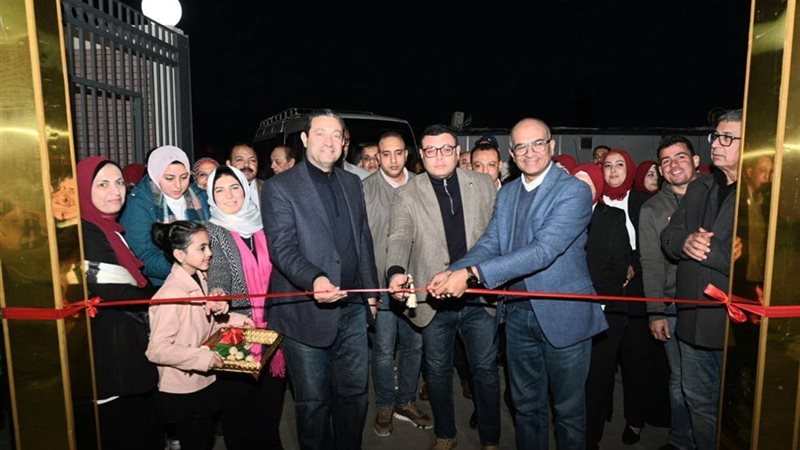 افتتاح محطة الناصرية الجديدة لمعالجة الصرف الصحى