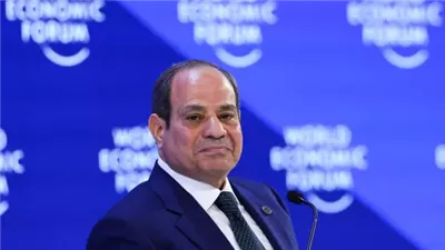 الرئيس السيسي يعود إلى أرض الوطن بعد مشاركته في منتدى دافوس الاقتصادي