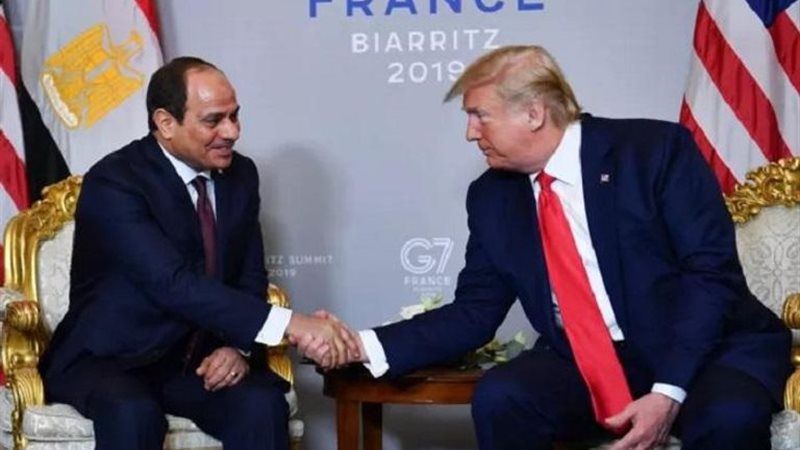 ترامب والسيسي