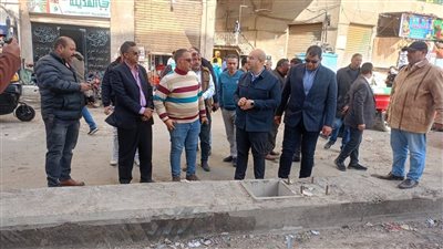 نائب محافظ الجيزة يتابع تطوير الطرق ومقترح تحسين حركة مرور مزلقان برطس