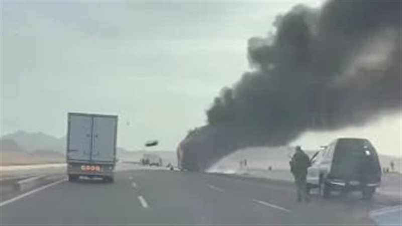 احتراق اتوبيس