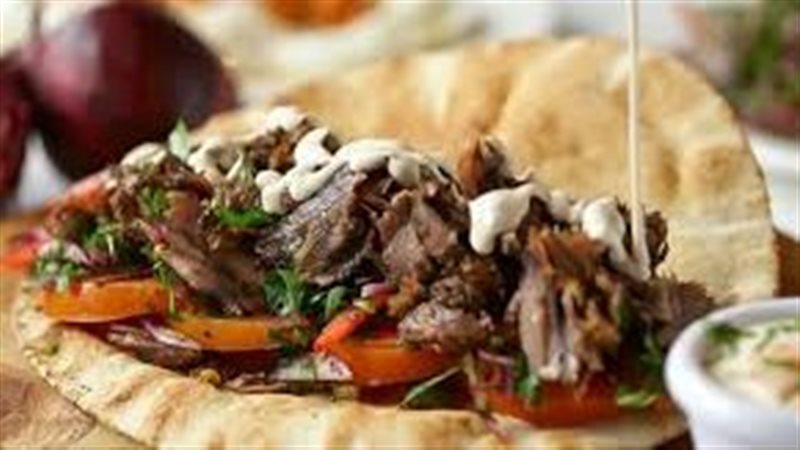 شاورما اللحمة 