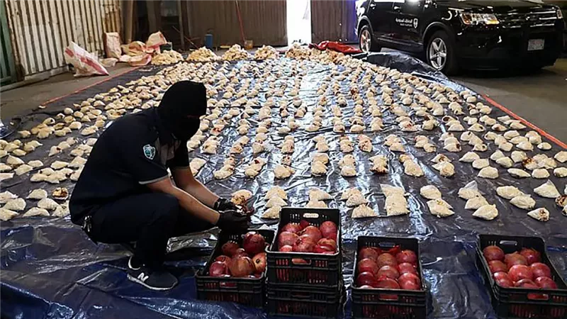 شبكة تهريب المخدرات