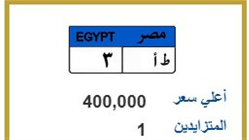 لوحة معدنية مميزة 