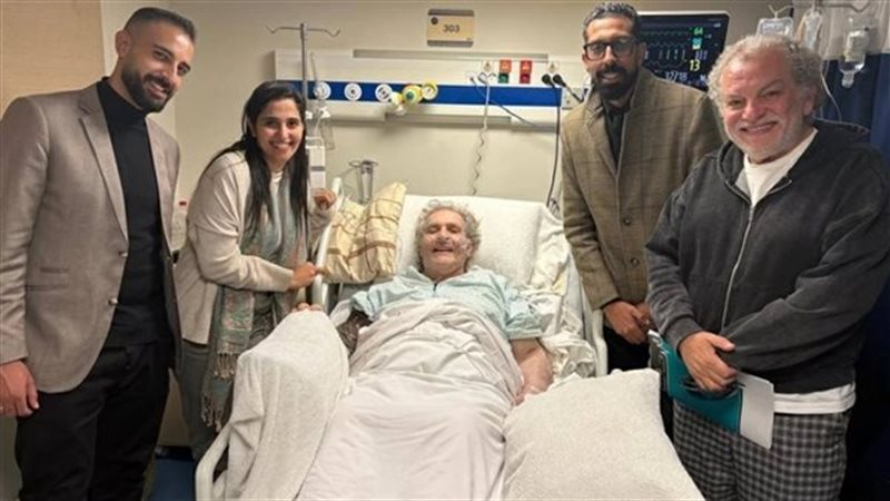 محيي إسماعيل داخل المستشفى