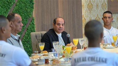 فجرا.. الرئيس السيسي يزور الأكاديمية العسكرية ويرسل رسالة خاصة للشباب