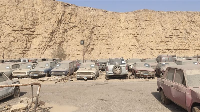 اخلاء مقابر السيارات 